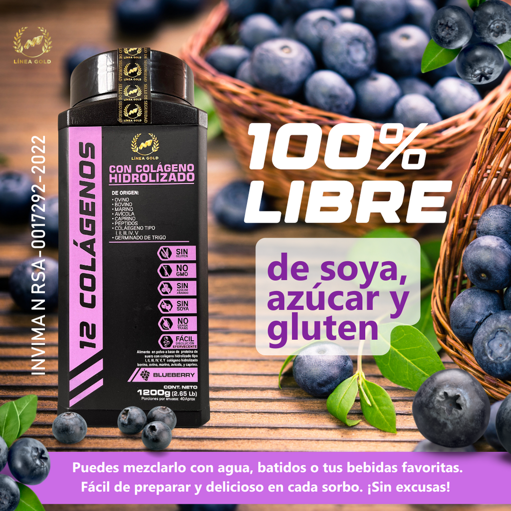 12 COLAGENOS PREMIUM 1200gm