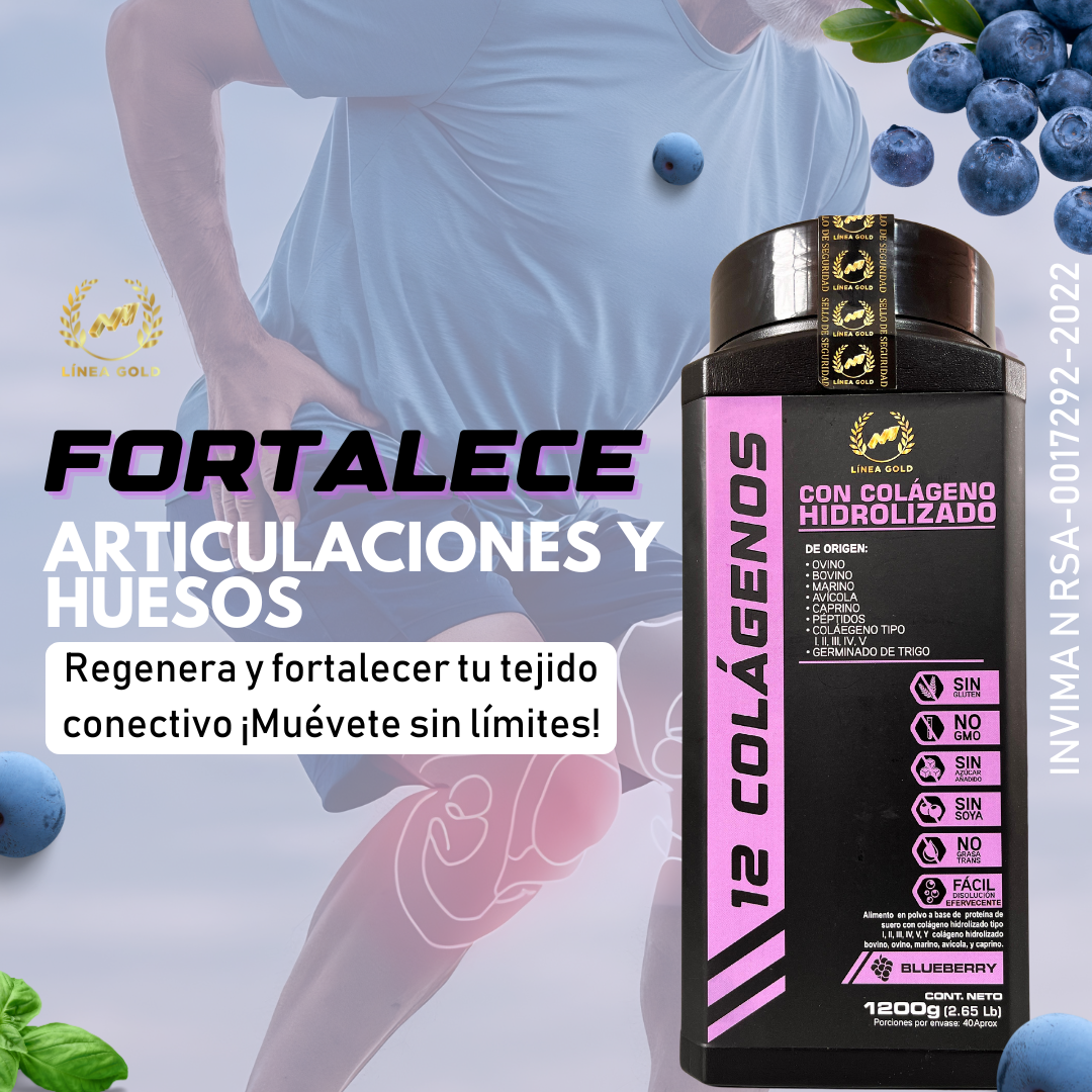 12 COLAGENOS PREMIUM 1200gm