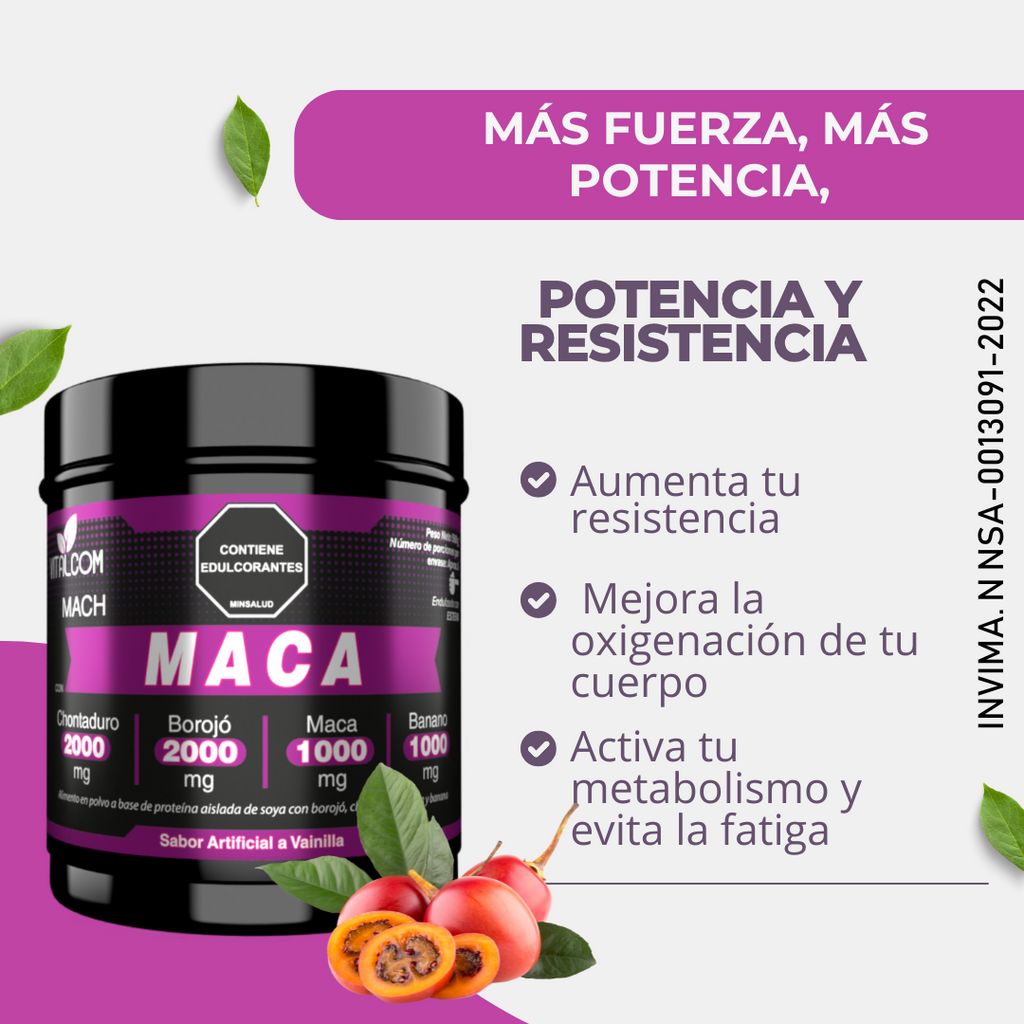 MACA EN POLVO 500gr
